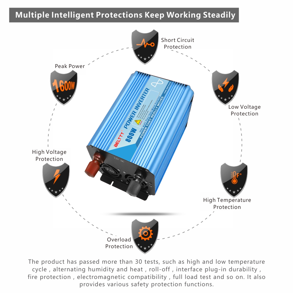 BELTTT 800W pure sine wave inverter